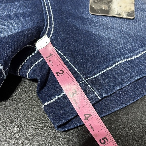 H&Y Premium embroidered/rhinestones back pockets,high rise,belt loop,stretch - Picture 5 of 8